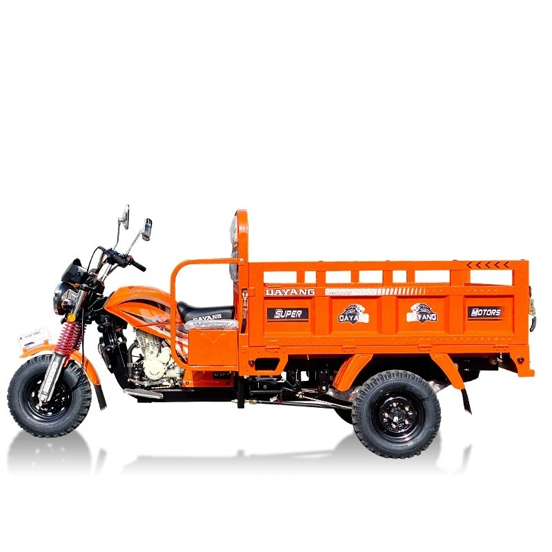 Three-Wheel Motorcycle With Gasoline Engine